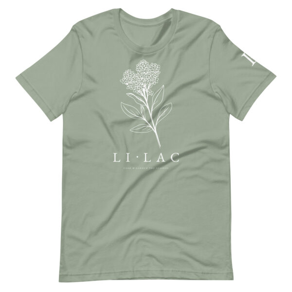 Lilac Gardening Tee- Sage