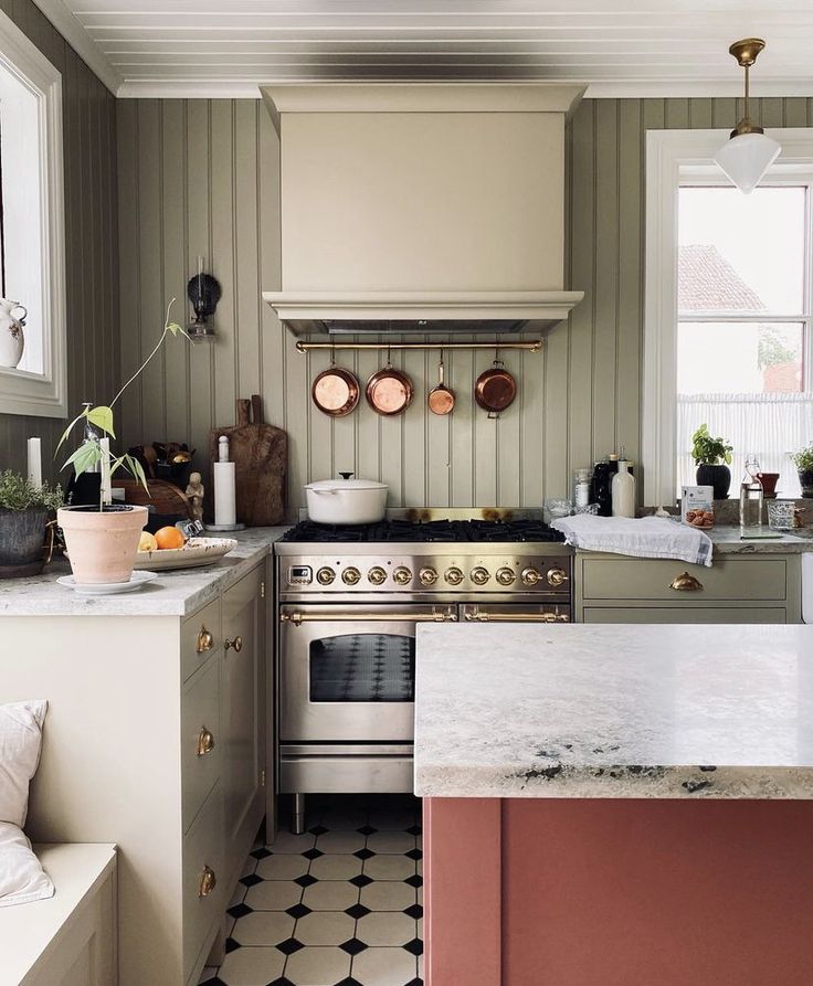 Image of a cottage kitchen in a Sweden